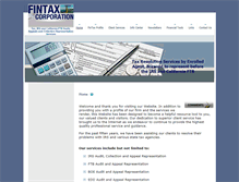 Tablet Screenshot of fintaxcorp.com